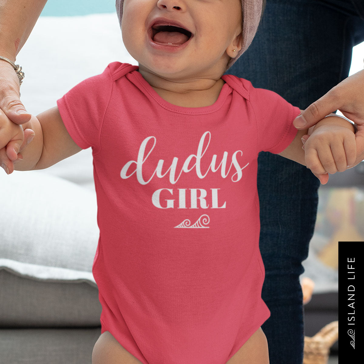Dudus Girl Chamorro Guam CNMI Baby One Piece Bodysuit