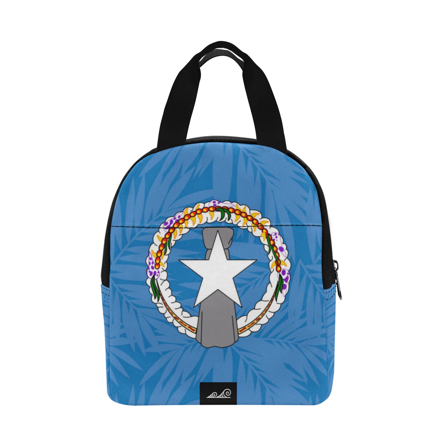 CNMI Coconut Leaves Zipper Lunch Bag