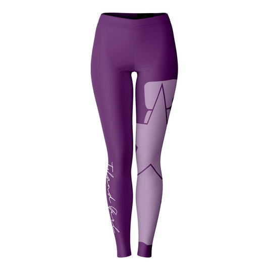 CNMI Seal Island Girl Purple Premium Leggings