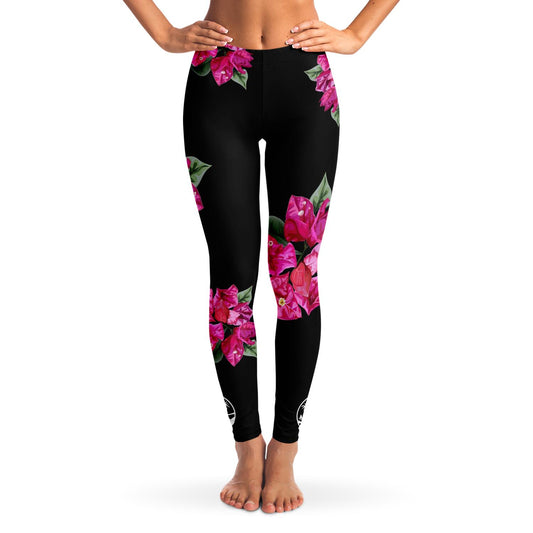 Guam Puti Tai Nobio Bougainvillea Leggings