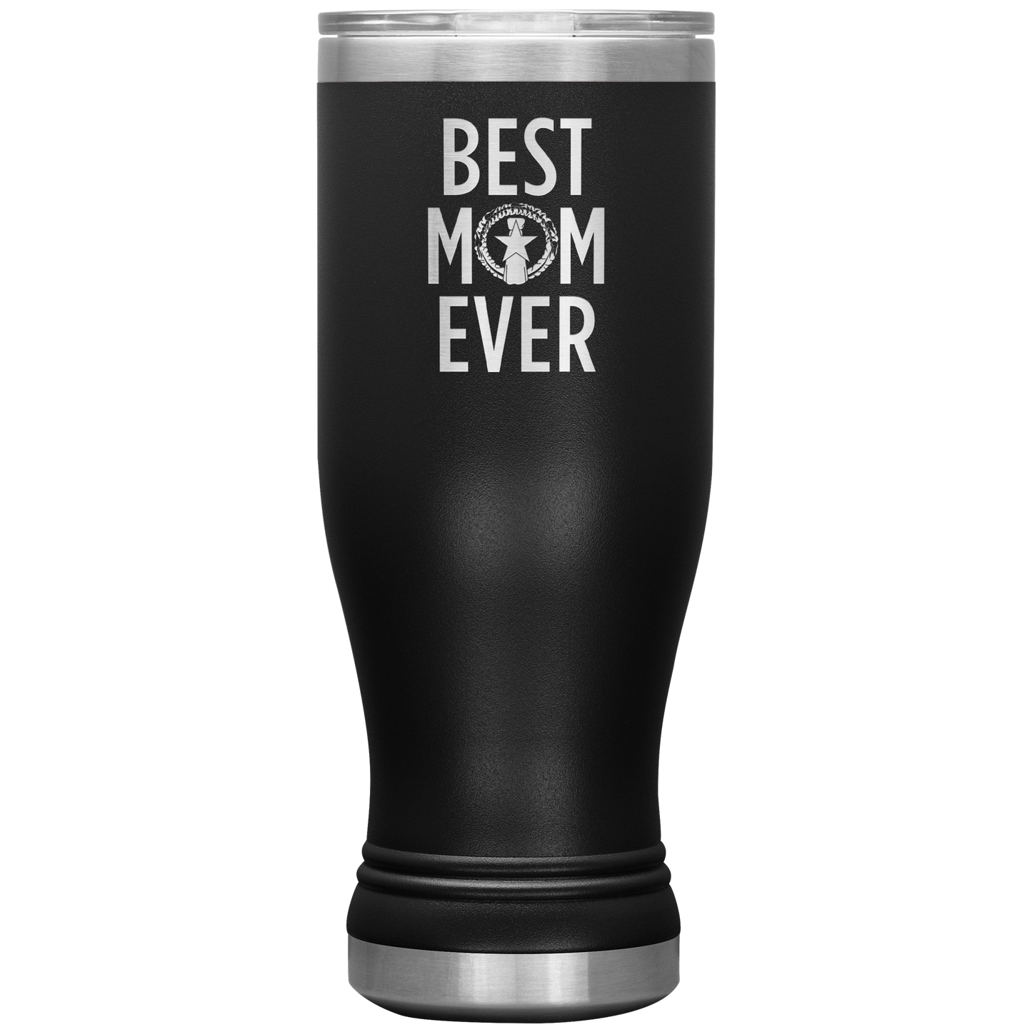 Best Mom Ever CNMI Seal 20oz Boho Tumbler