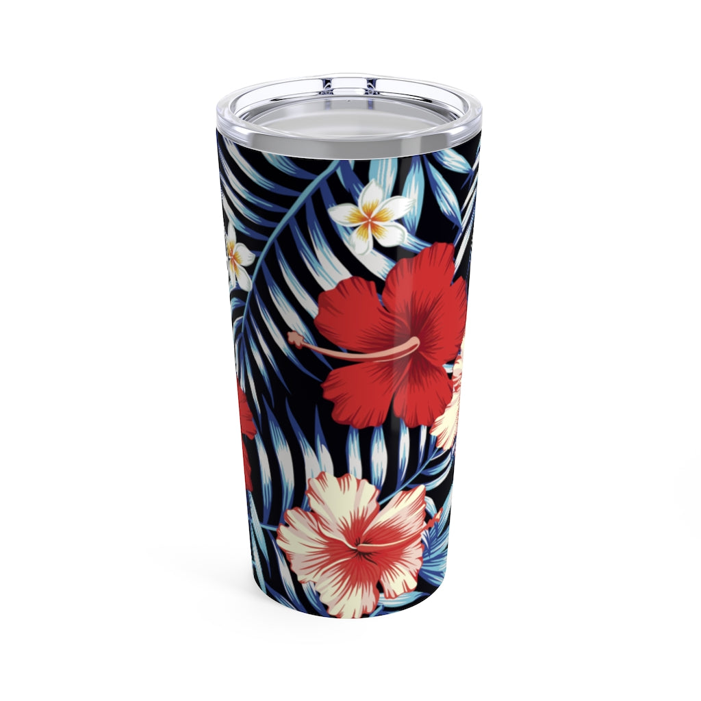 Guam Tropical Floral Tumbler 20oz