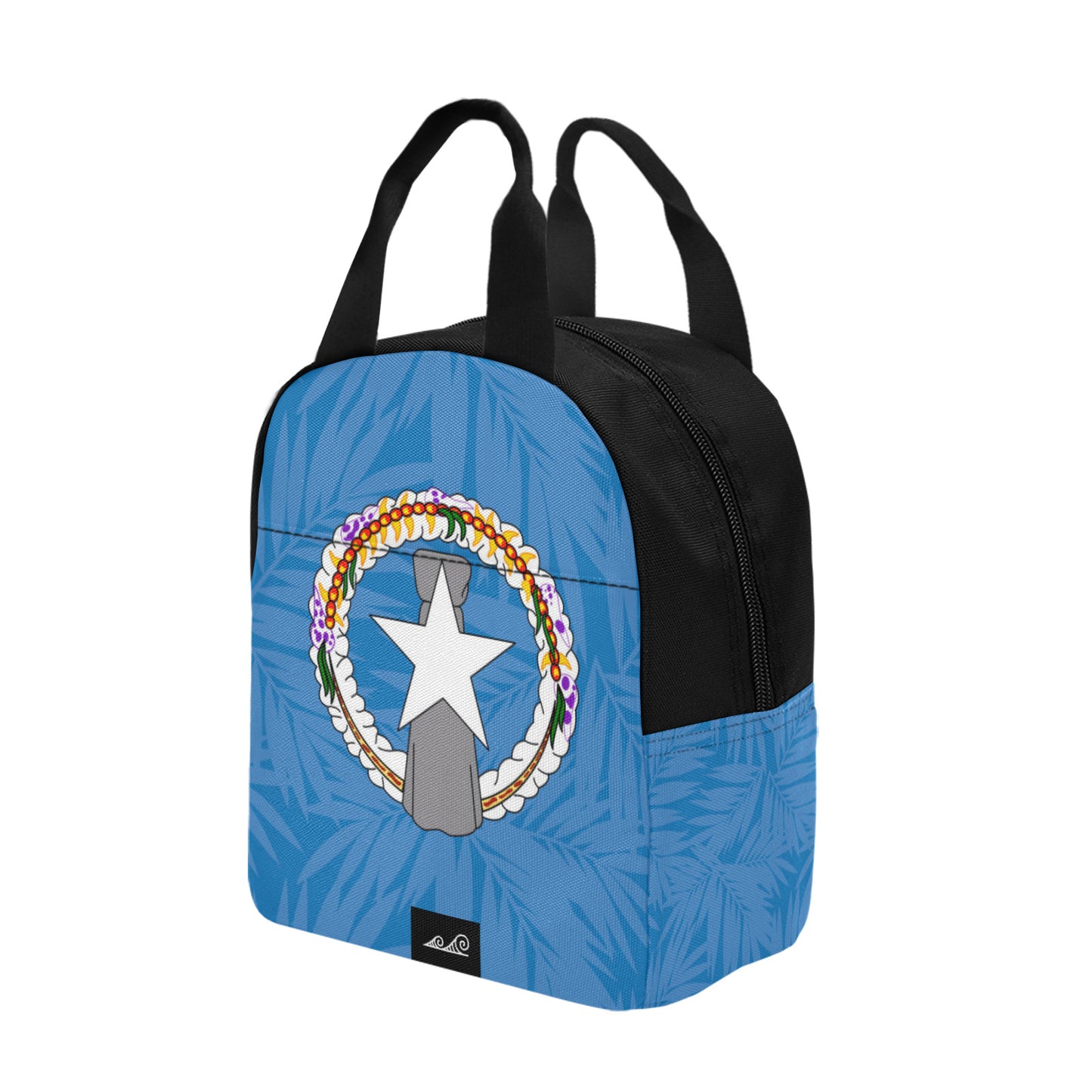 CNMI Coconut Leaves Zipper Lunch Bag