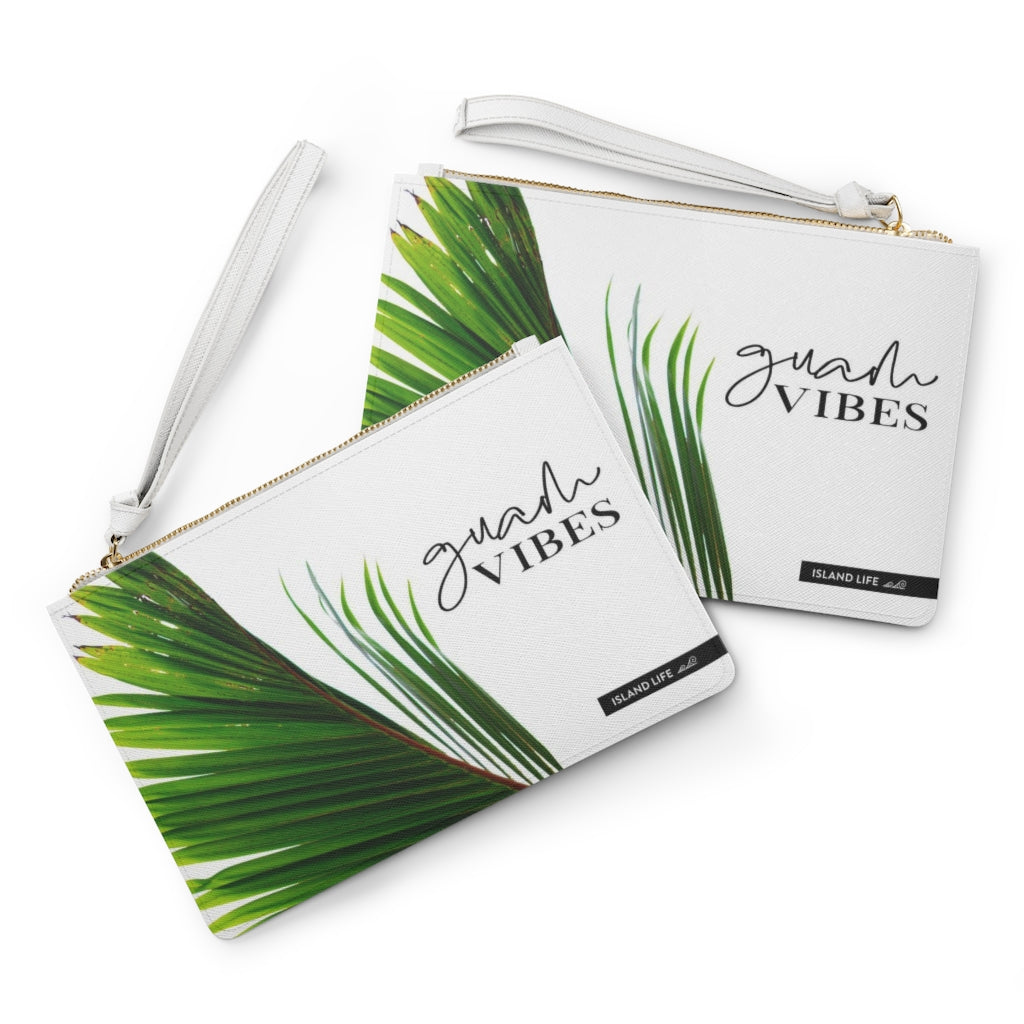 Guam Vibes Coconut Leaf Clutch Bag