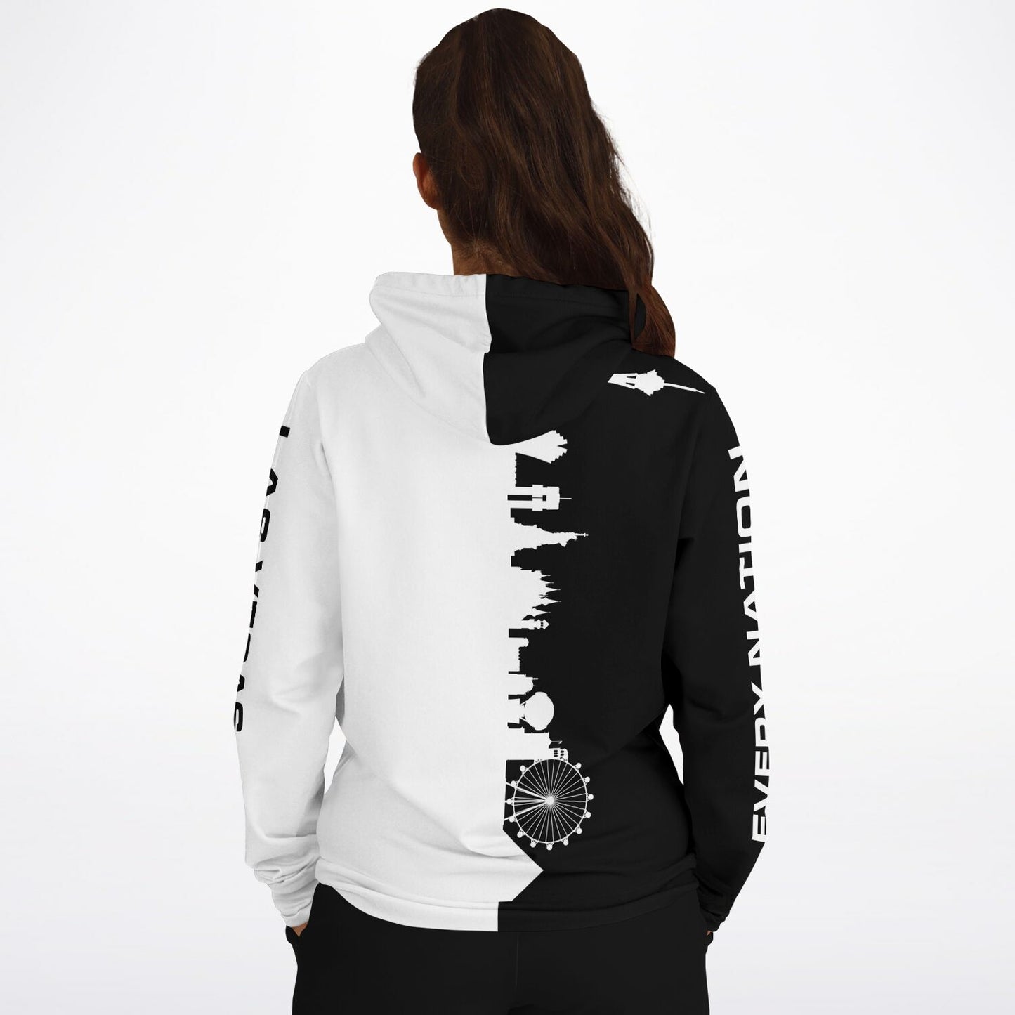 Every Nation Las Vegas Black White Hoodie