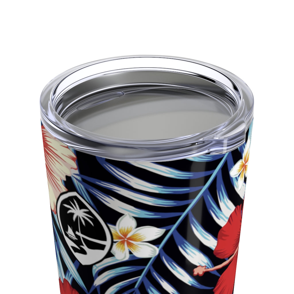 Guam Tropical Floral Tumbler 20oz