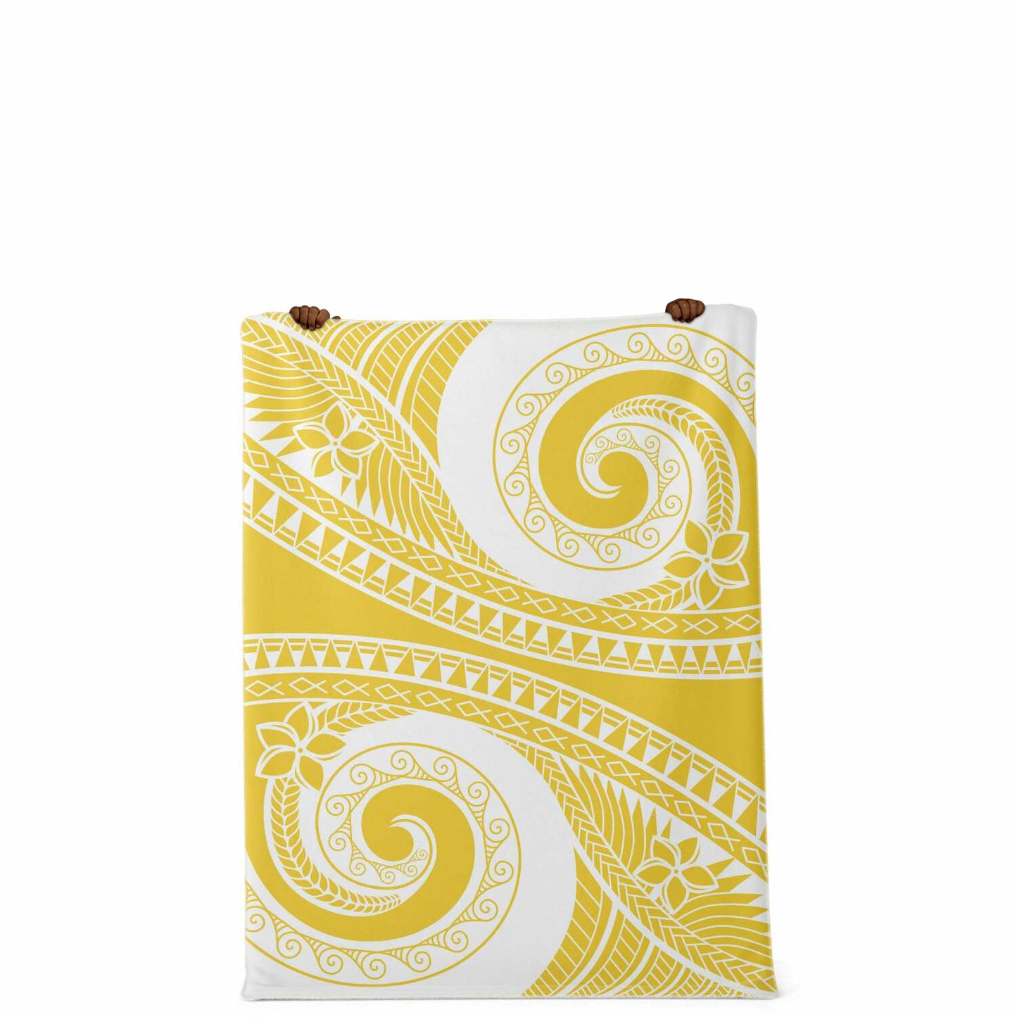 Tribal Gold Microfleece Blanket