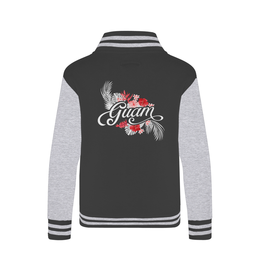 Guam Floral Varsity Jacket