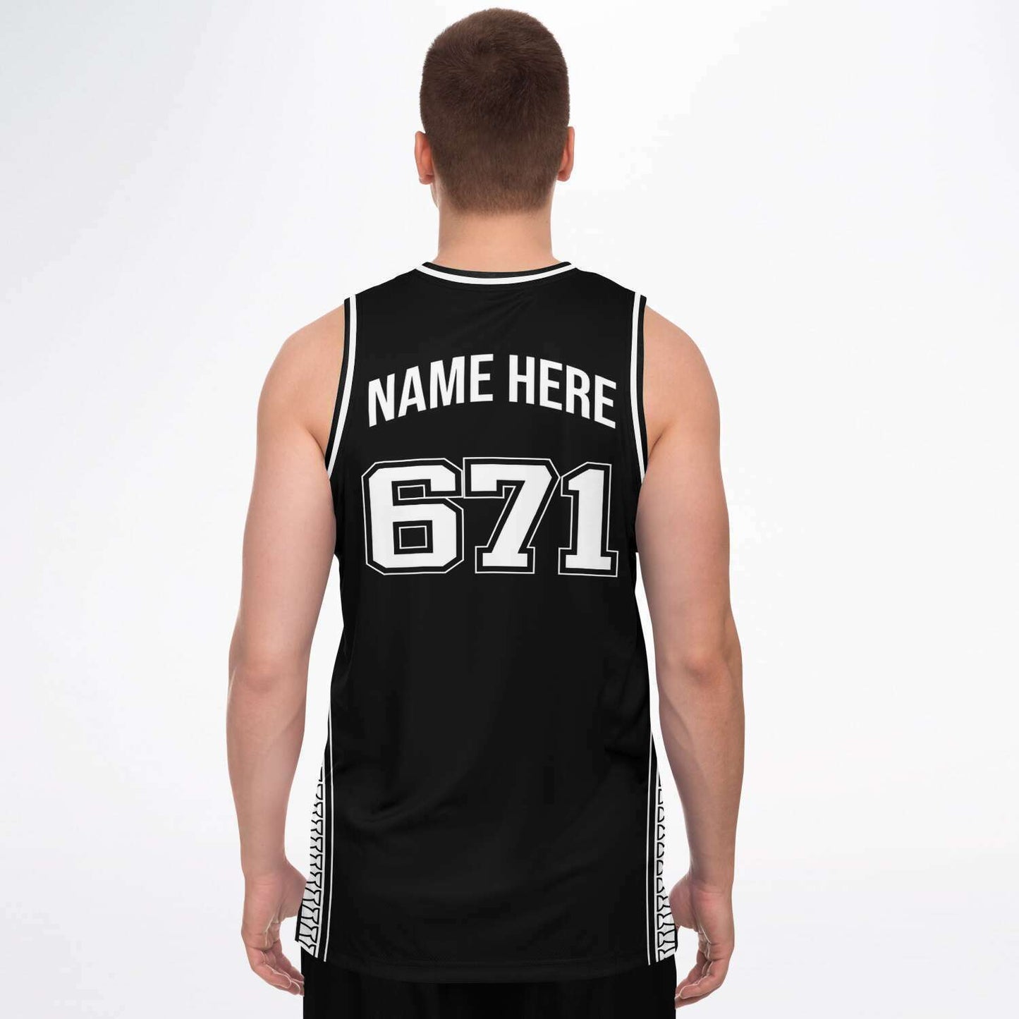 Guam 671 Tribal Basketball Jersey with Personalization