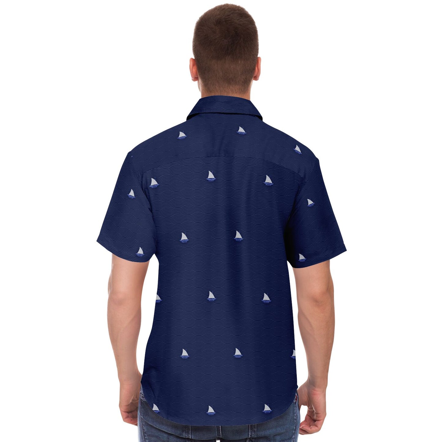 Proa Waves Guam CNMI Button Down Shirt