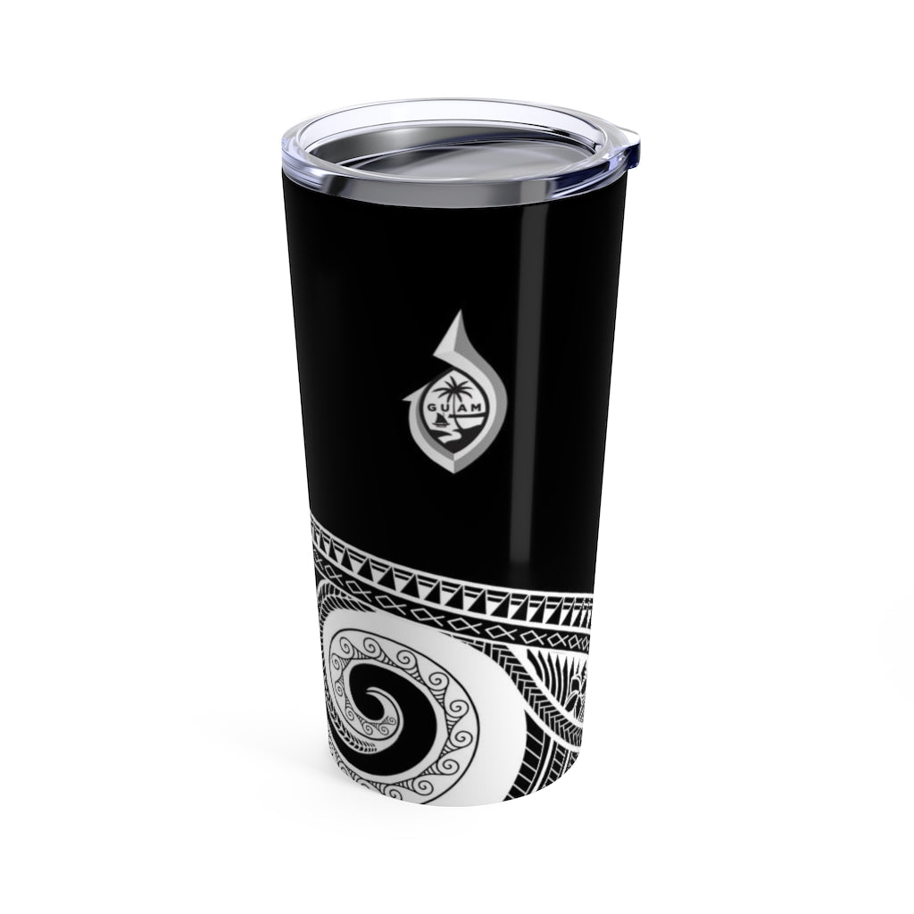 Nobiu Chamorro Groom Guam Wedding Black Tumbler 20oz