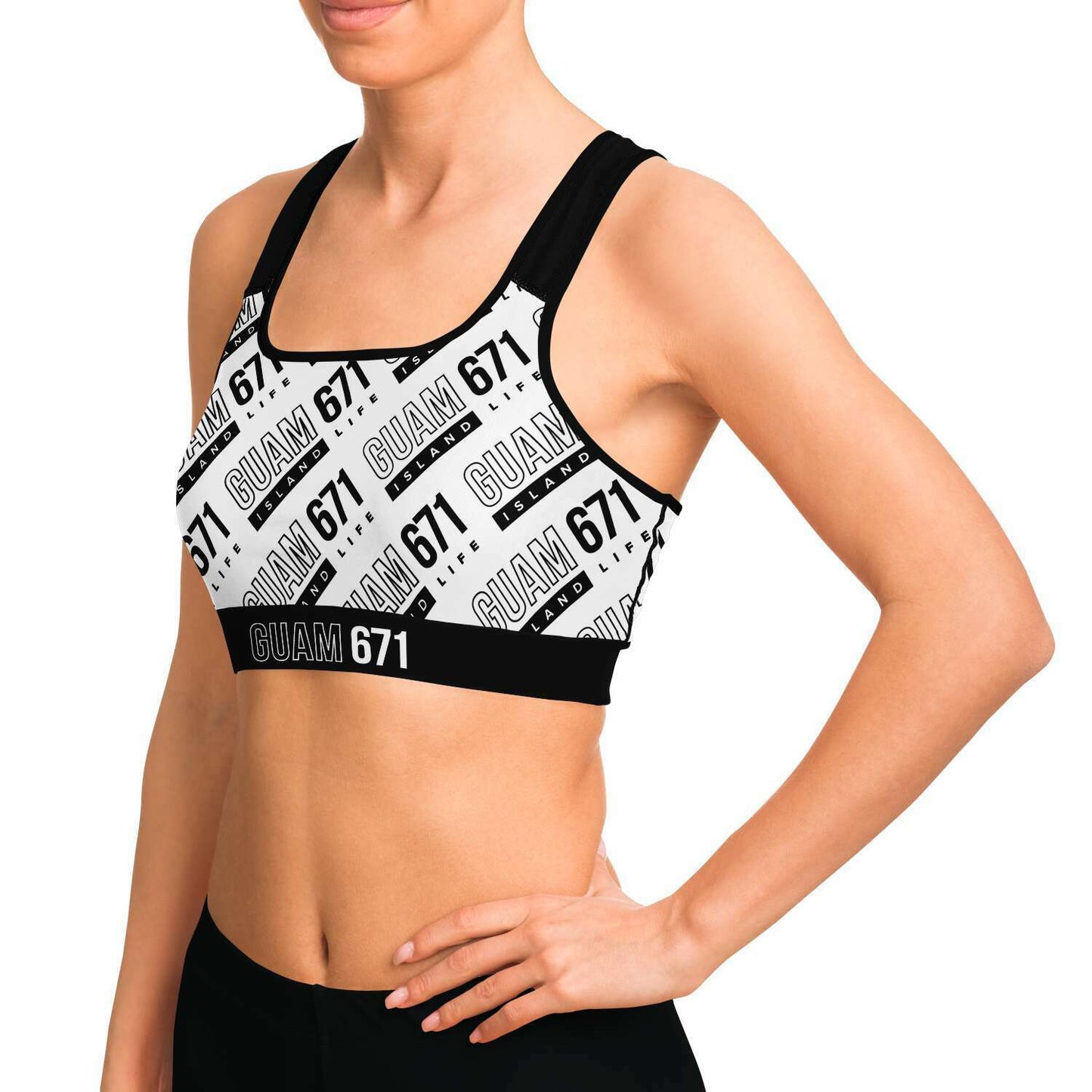 Guam 671  Sports Bra