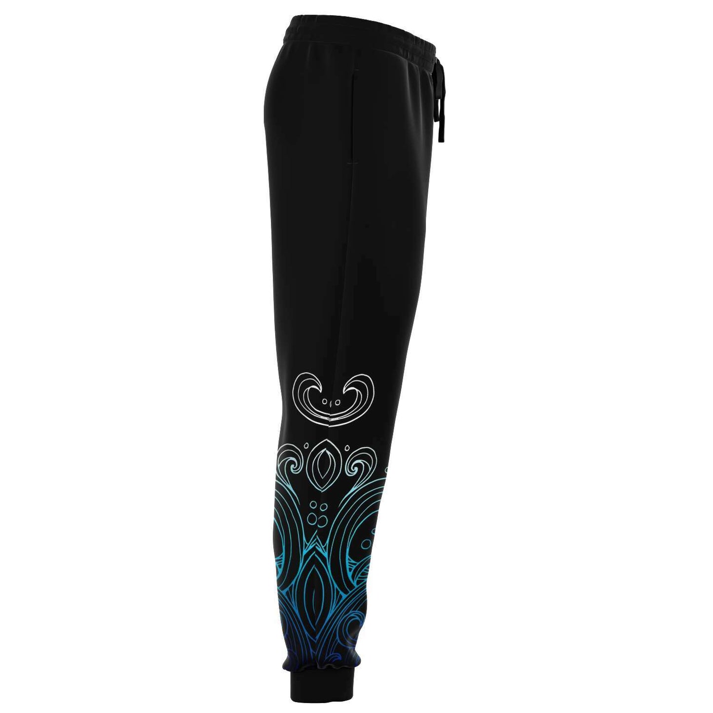 Guam Tribal Turtle Waves Unisex Joggers