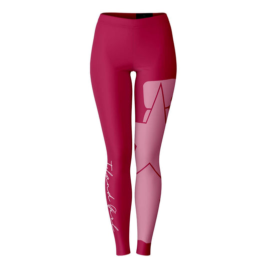 CNMI Seal Island Girl Red Premium Leggings