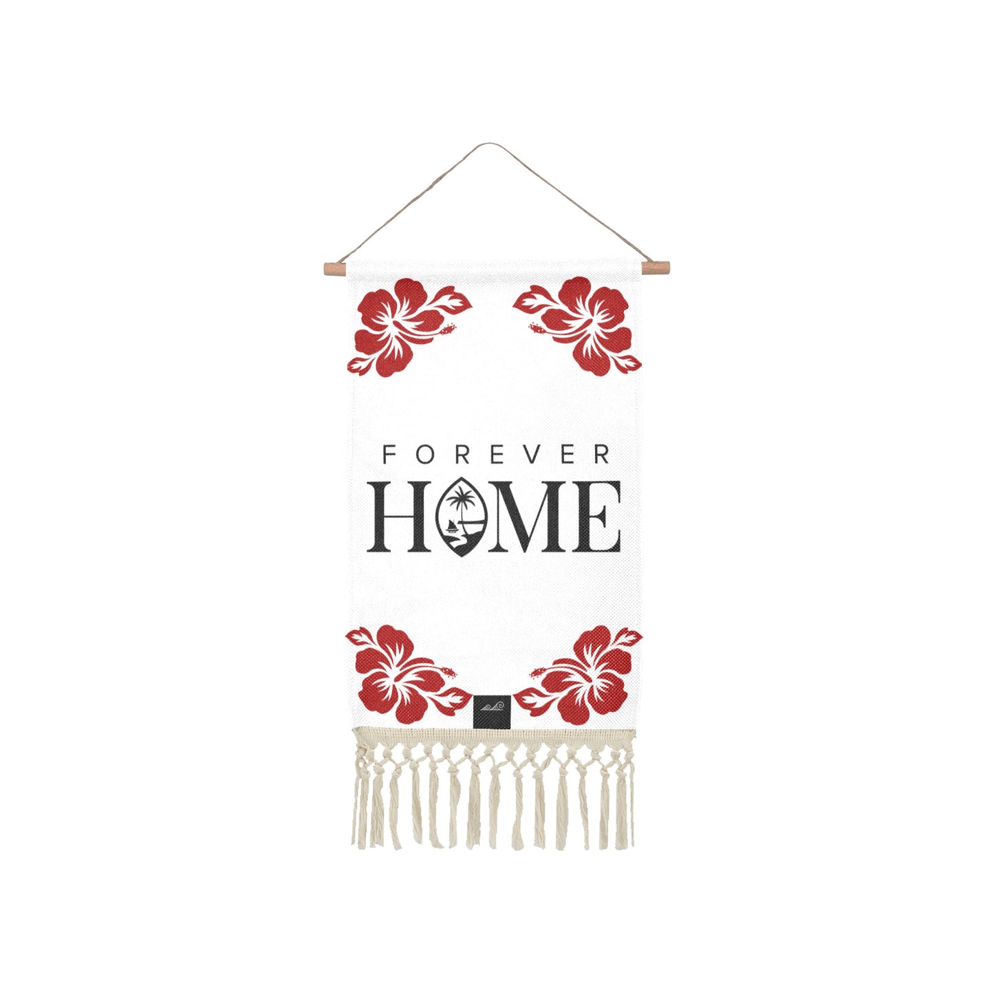 Guam Forever Home Linen Hanging Poster
