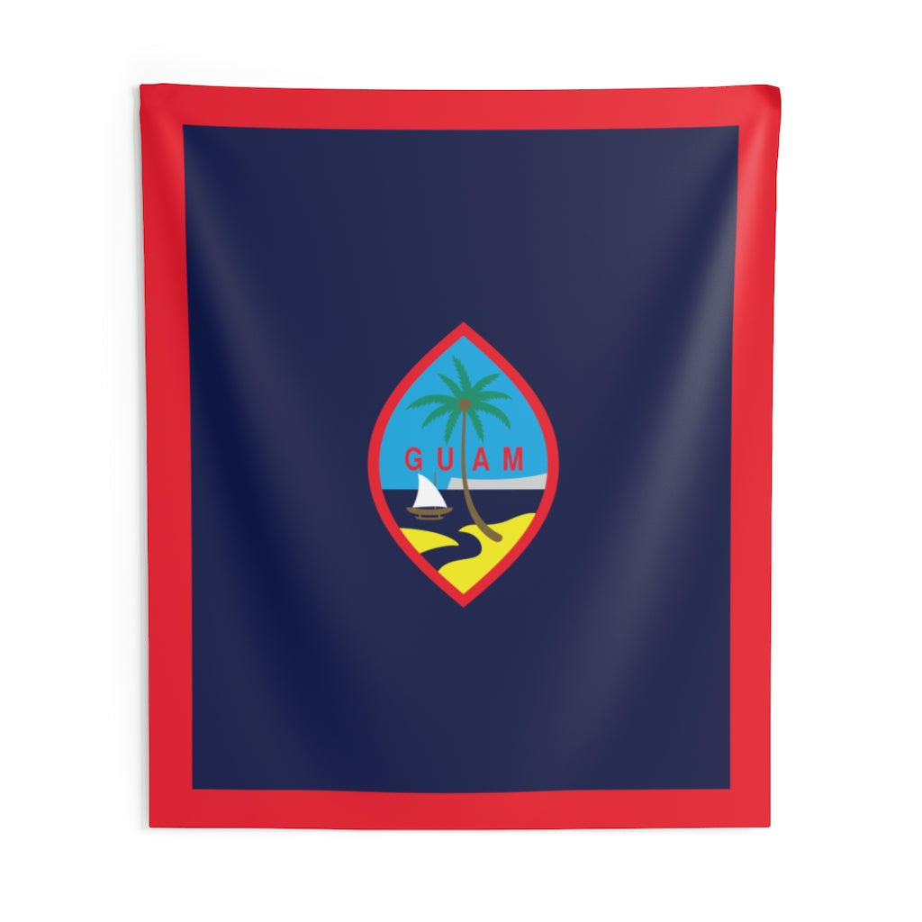 Guam Flag Indoor Wall Tapestry