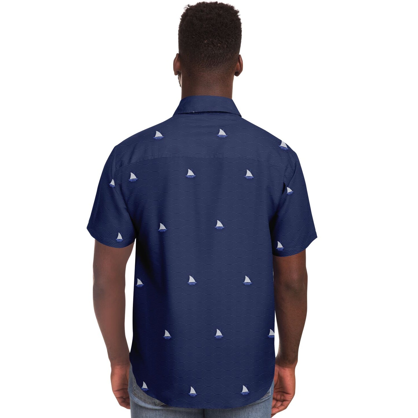 Proa Waves Guam CNMI Button Down Shirt