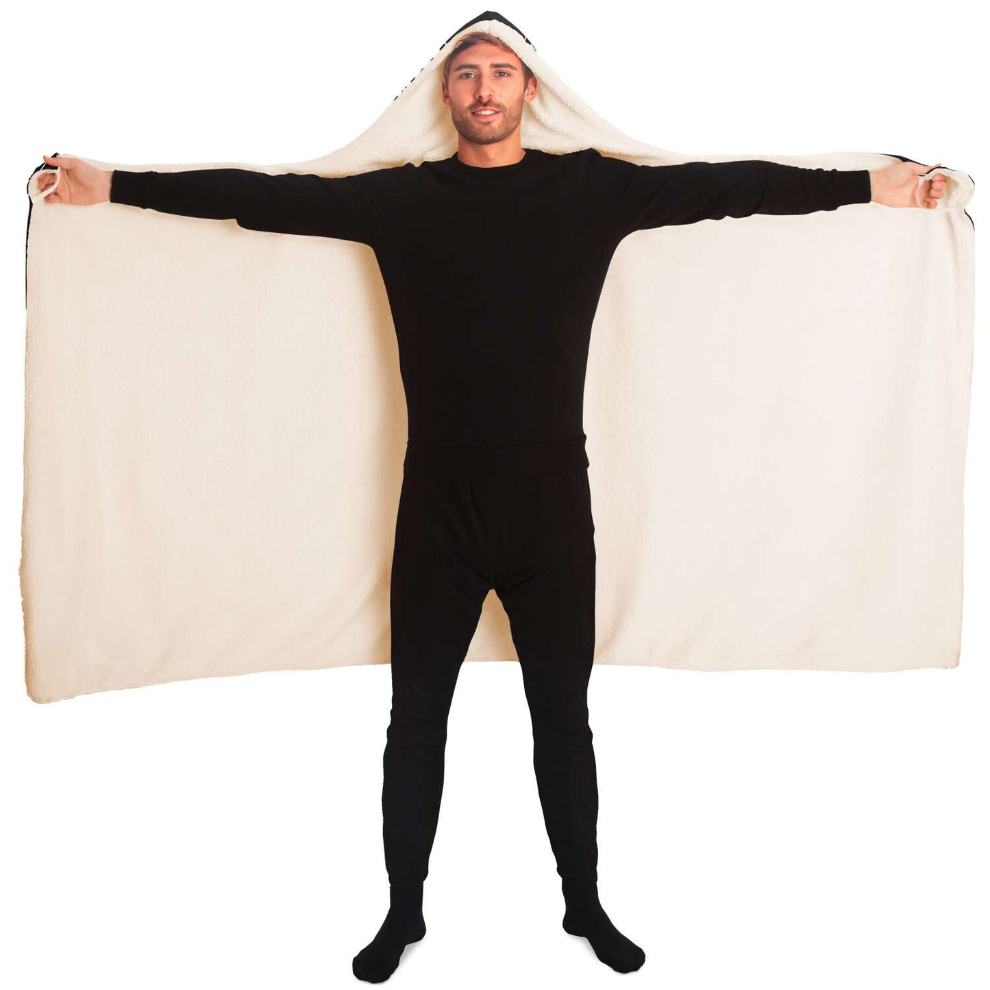 Guahan Tribal Premium Sherpa Hooded Blanket