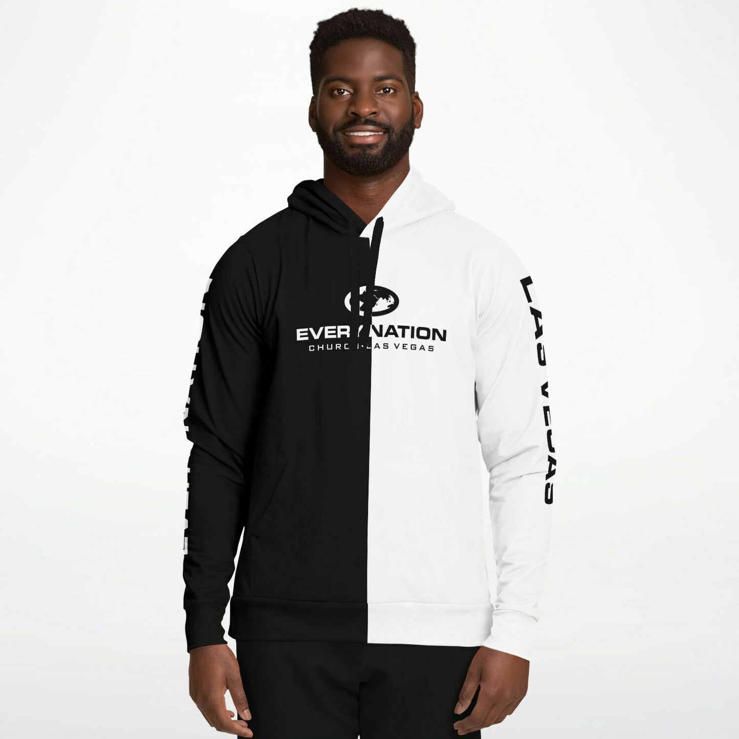 Every Nation Las Vegas Black White Hoodie