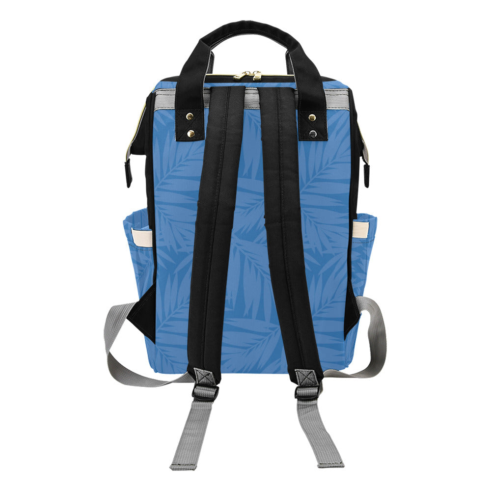 CNMI Coconut Leaves Multi-Function Baby Diaper Backpack Bag