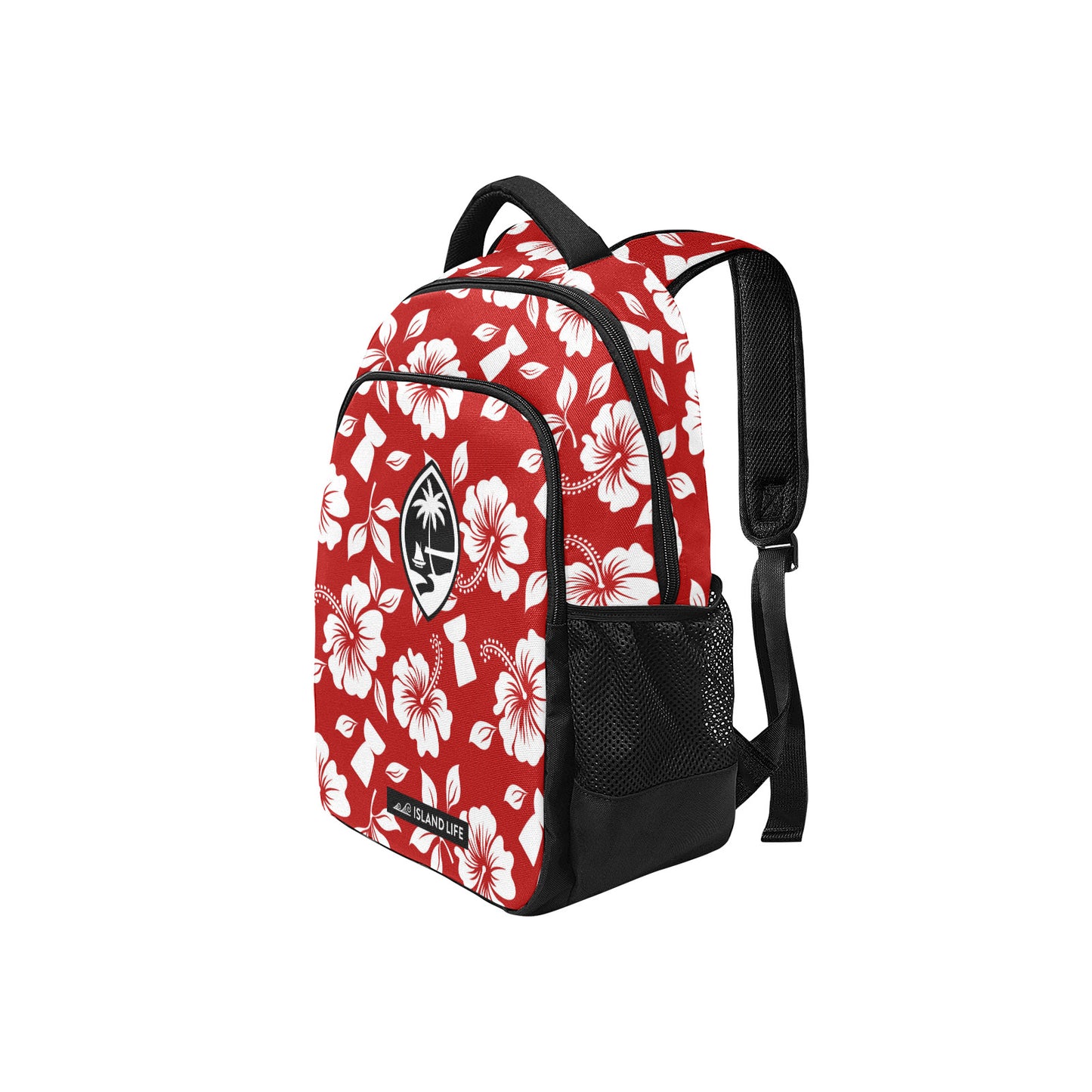 Guam Hibiscus Latte Stone Multifunctional Backpack
