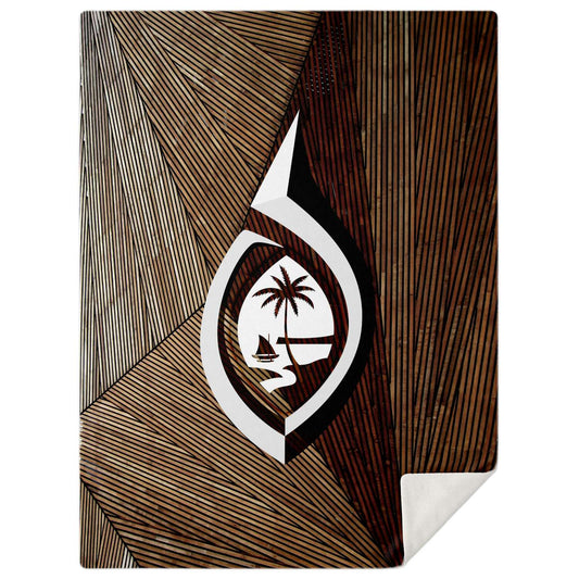 Guam Seal Hook Microfleece Blanket