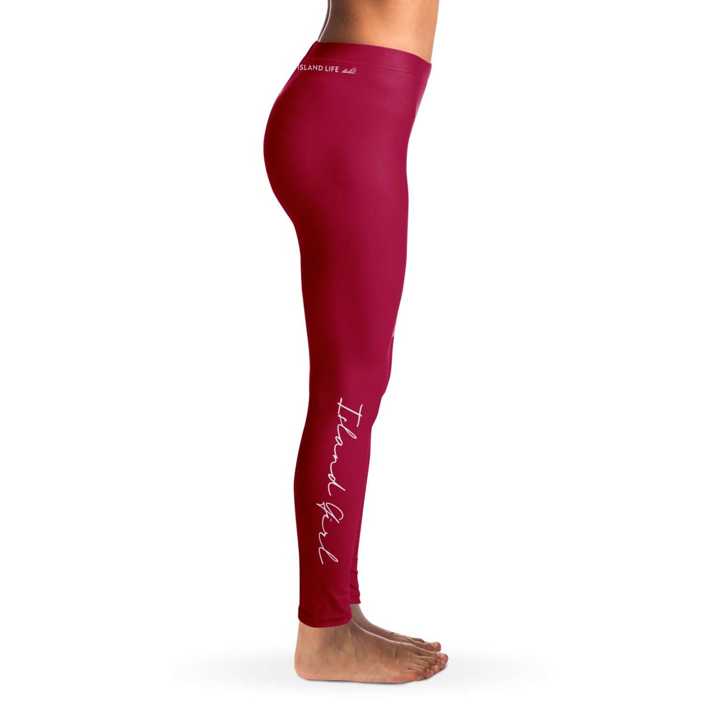 CNMI Seal Island Girl Red Premium Leggings