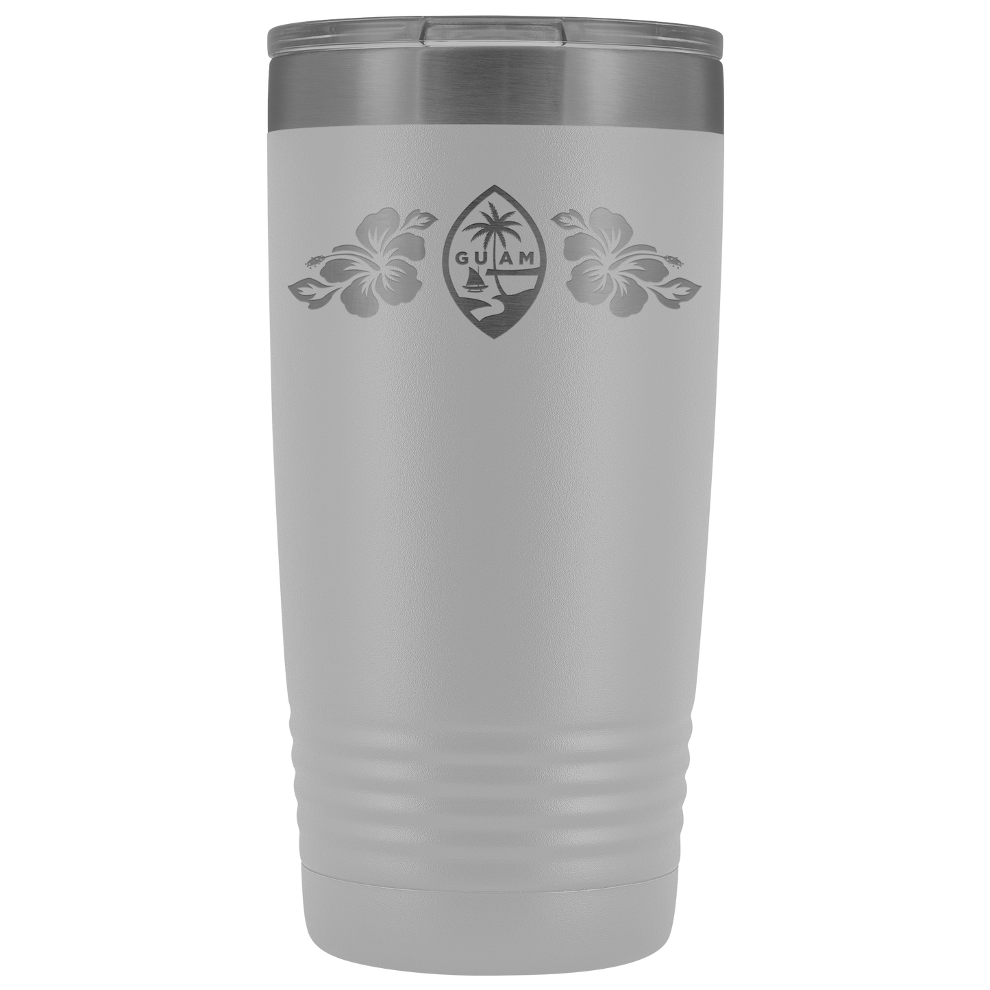 Guam Seal Hibiscus 20oz Tumbler