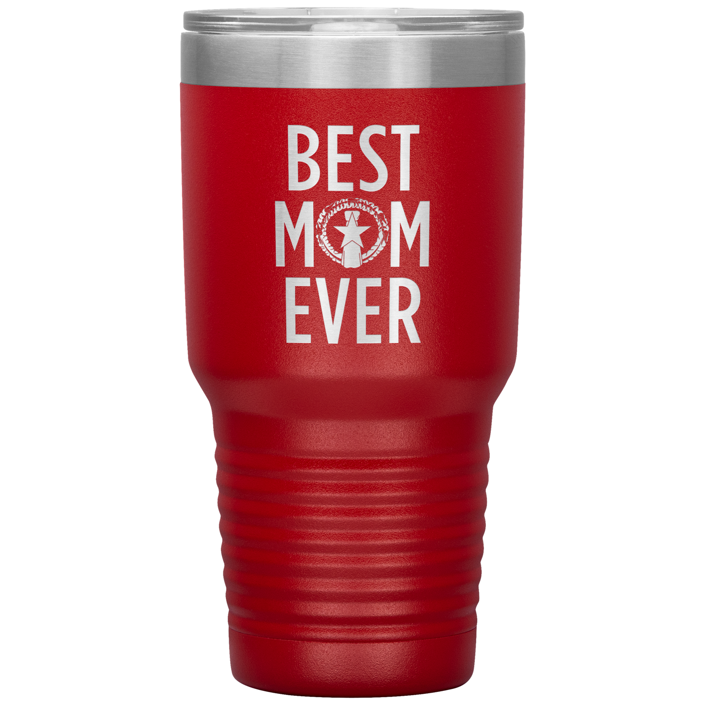 Best Mom Ever CNMI Seal 30oz Tumbler