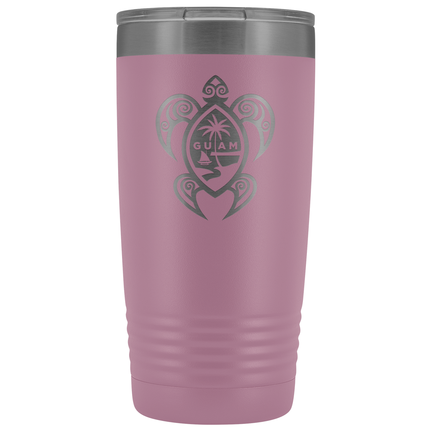 Guam Seal Tribal Turtle 20oz Tumbler
