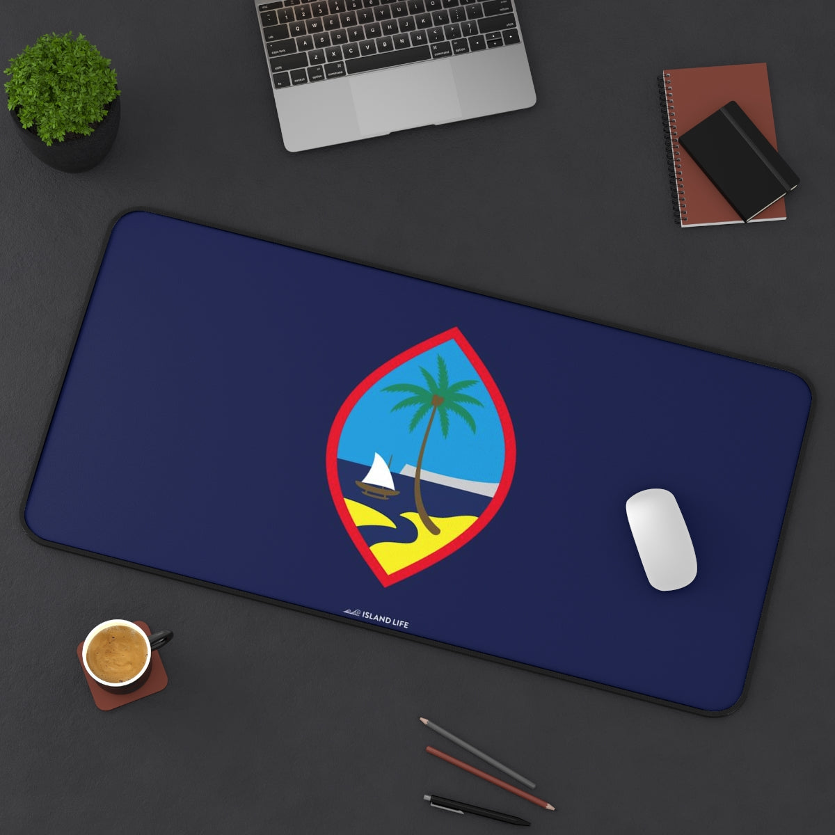 Guam Flag Gaming Mat Desk Mat