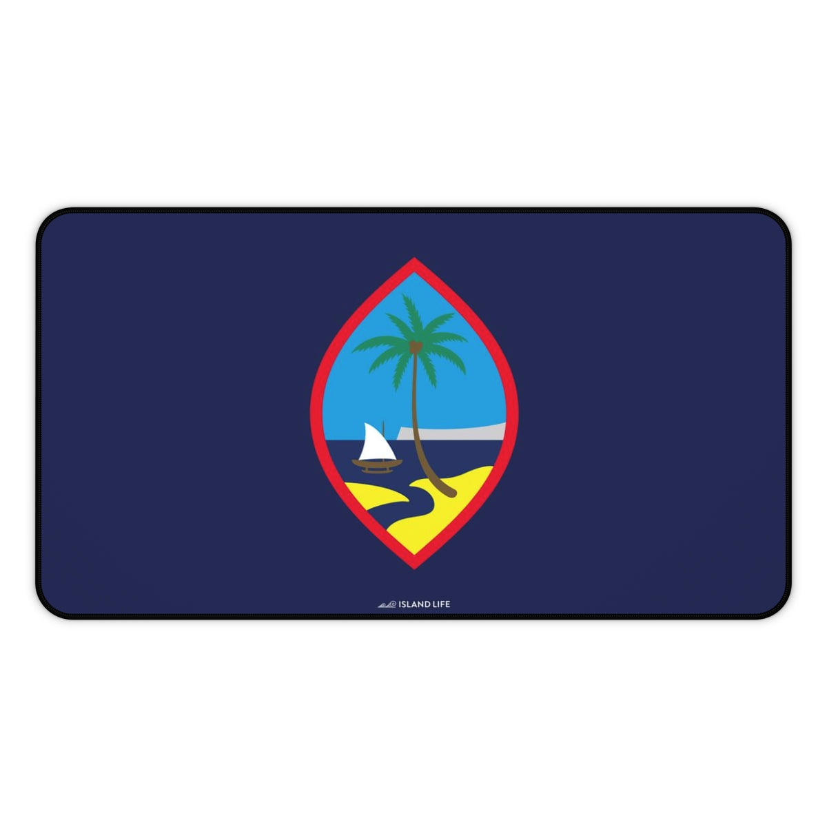 Guam Flag Gaming Mat Desk Mat