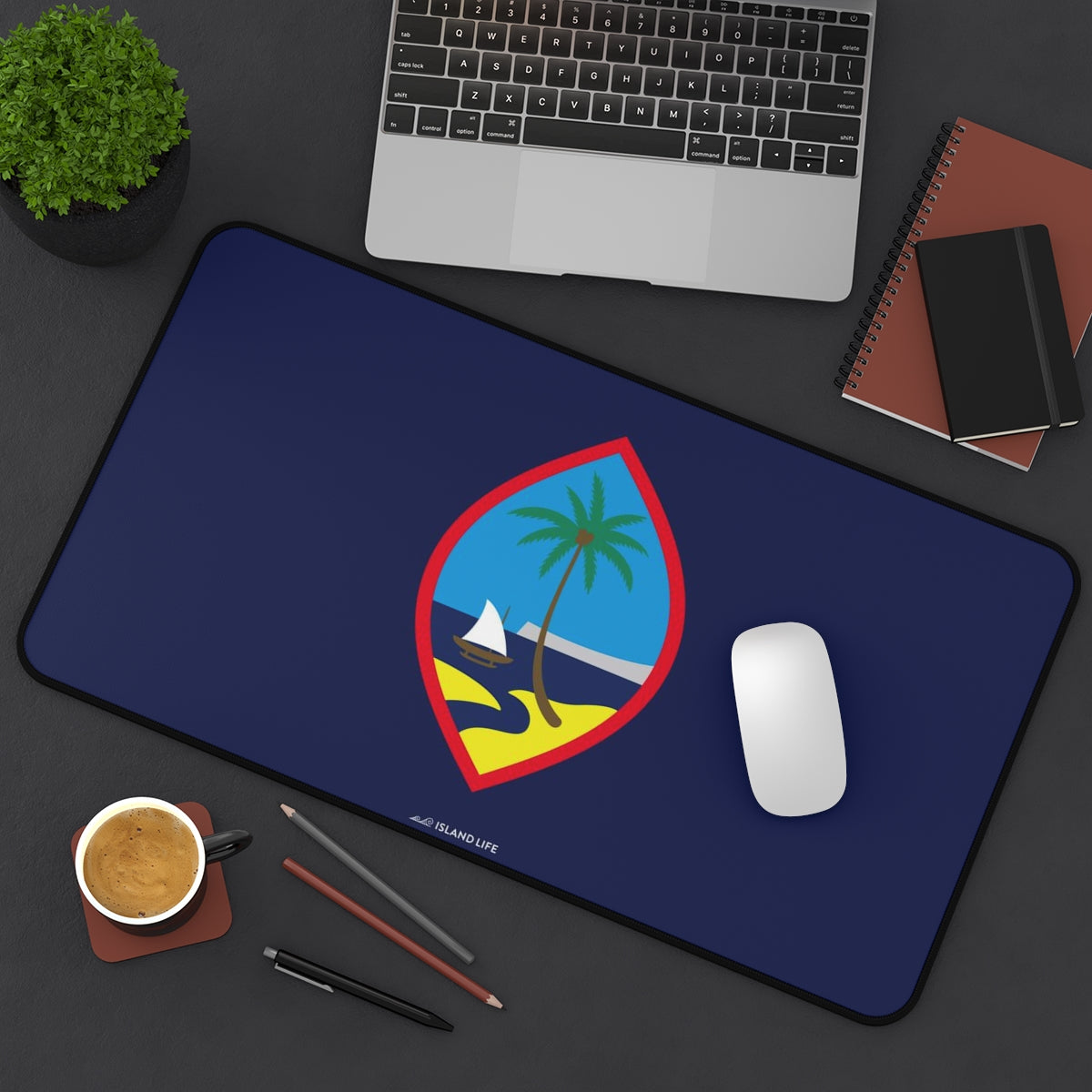 Guam Flag Gaming Mat Desk Mat