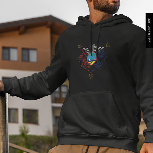 Guam Philippines Tribal Unisex Pullover Hoodie