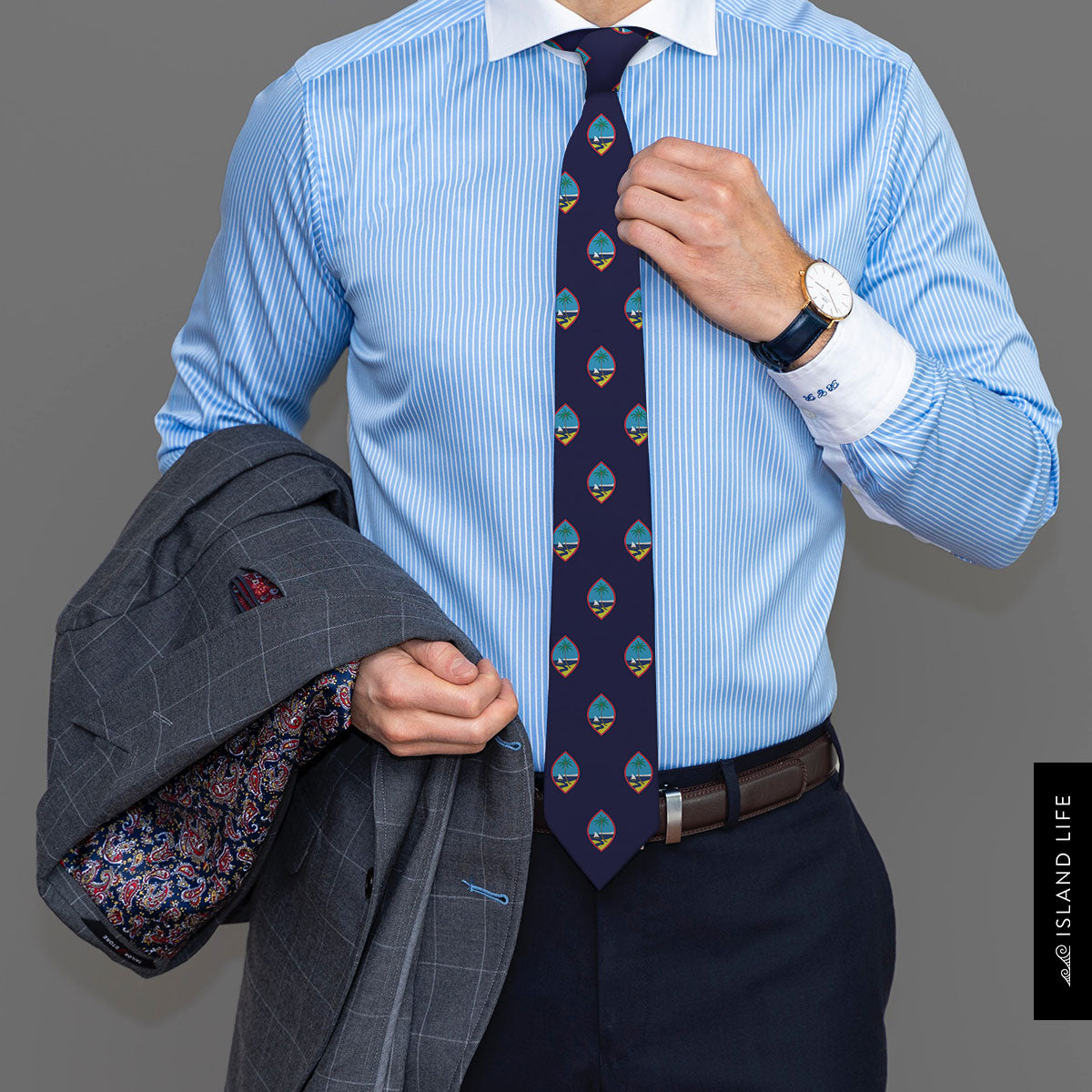 Guam Seal Classic Necktie