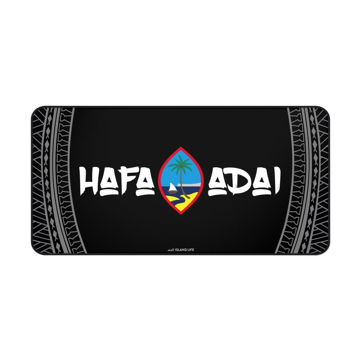 Hafa Adai Guam Tribal Gaming Mat Desk Mat