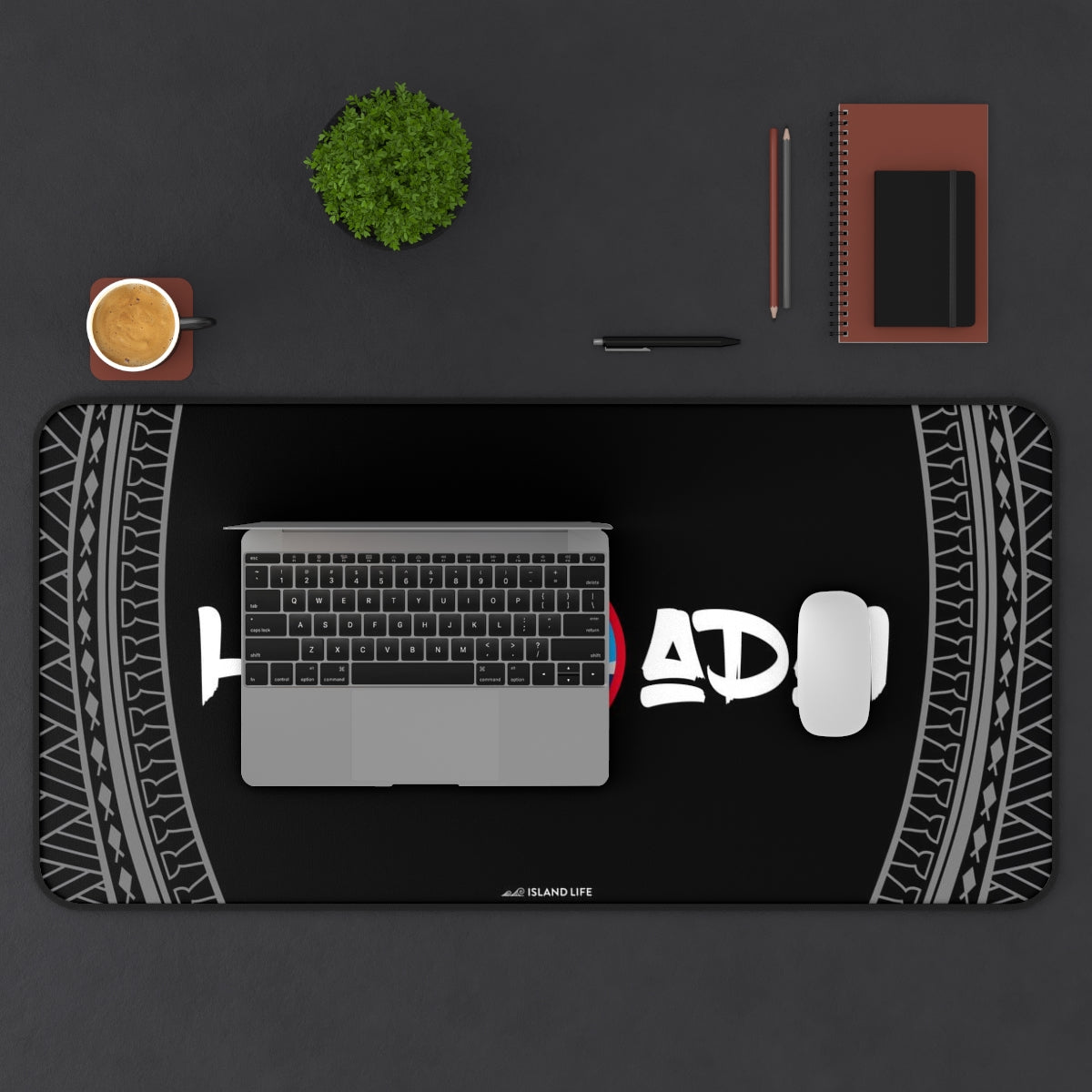 Hafa Adai Guam Tribal Gaming Mat Desk Mat