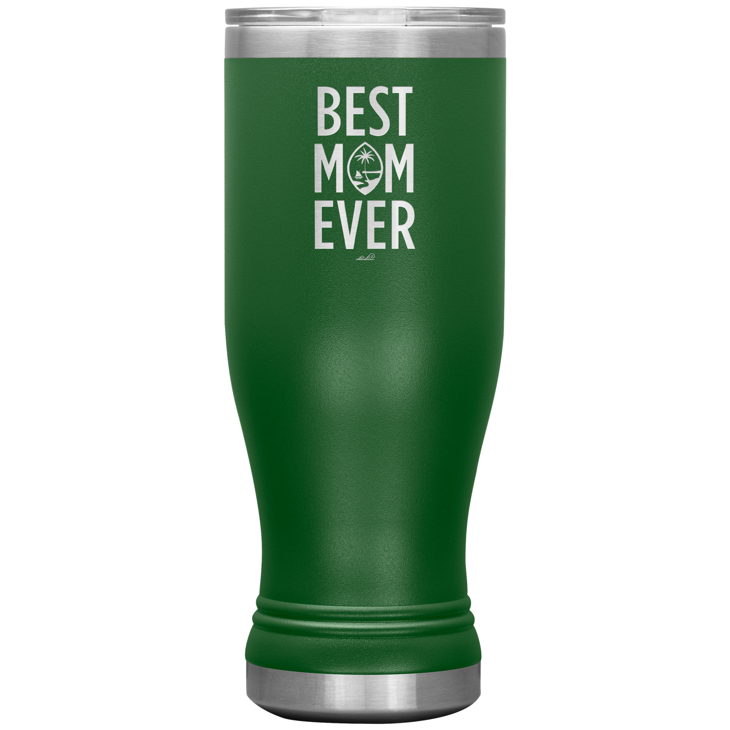 Best Mom Ever Guam Seal 20oz Boho Tumbler