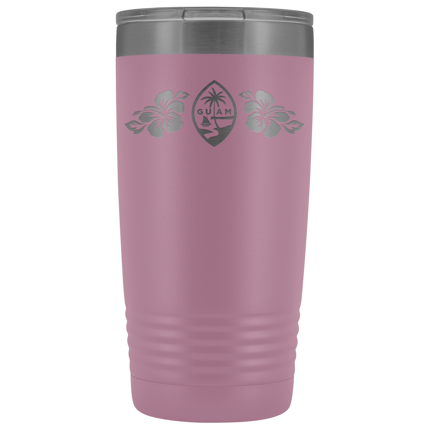 Guam Seal Hibiscus 20oz Tumbler
