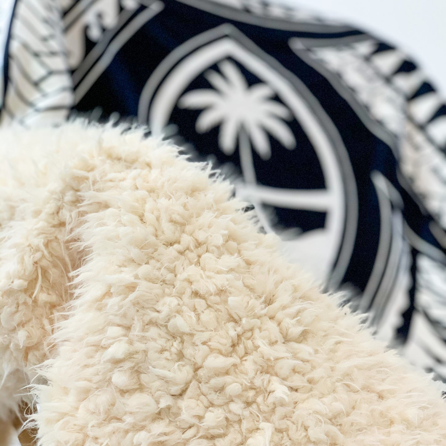 Guahan Tribal Premium Sherpa Hooded Blanket