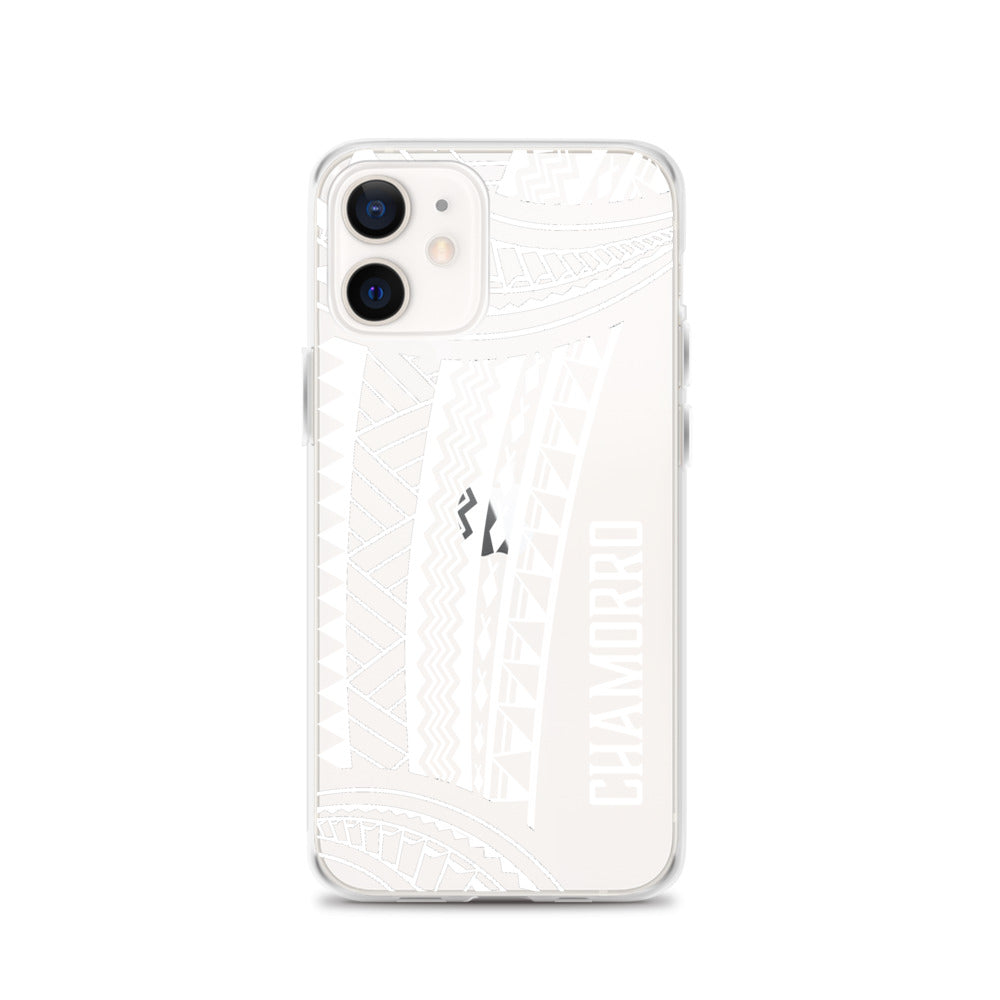 Chamorro Tribal Premium Glossy Clear iPhone Phone Case