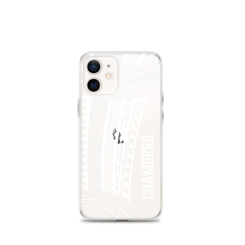 Chamorro Tribal Premium Glossy Clear iPhone Phone Case