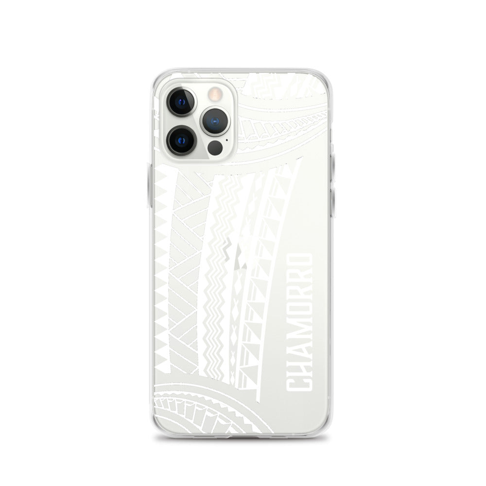 Chamorro Tribal Premium Glossy Clear iPhone Phone Case