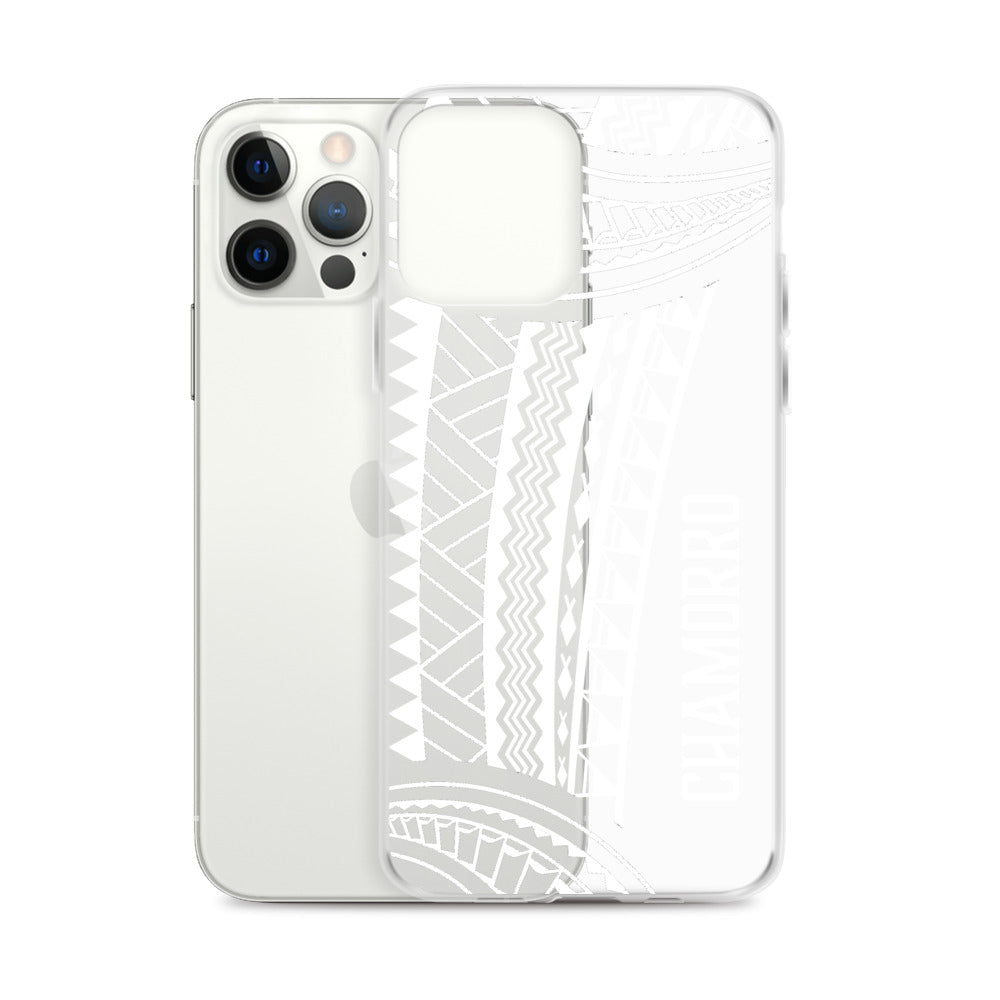 Chamorro Tribal Premium Glossy Clear iPhone Phone Case