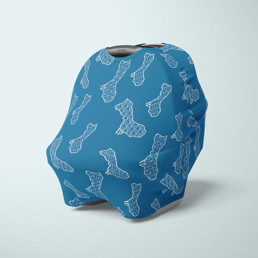 Islands of Guam Baby Nursing Car Seat Cover