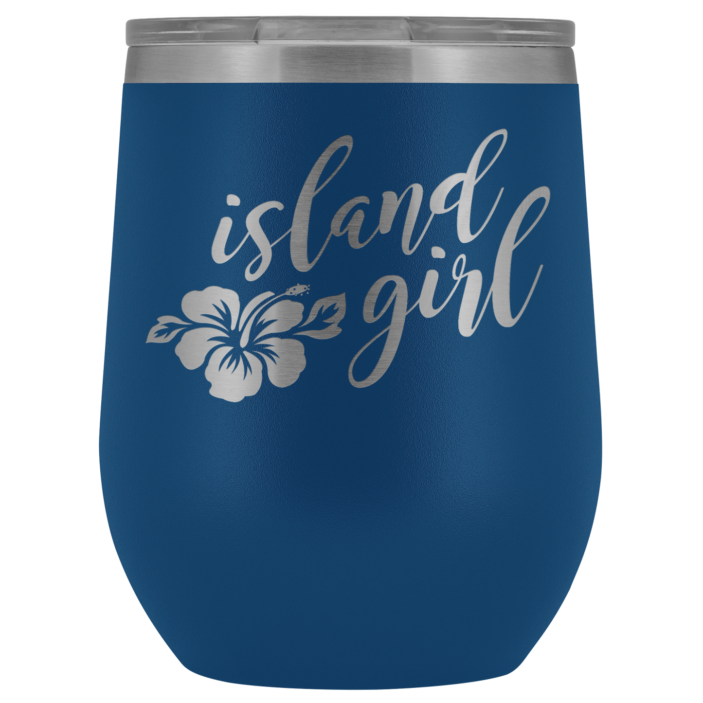 Island Girl Guam Saipan CNMI Wine Tumbler