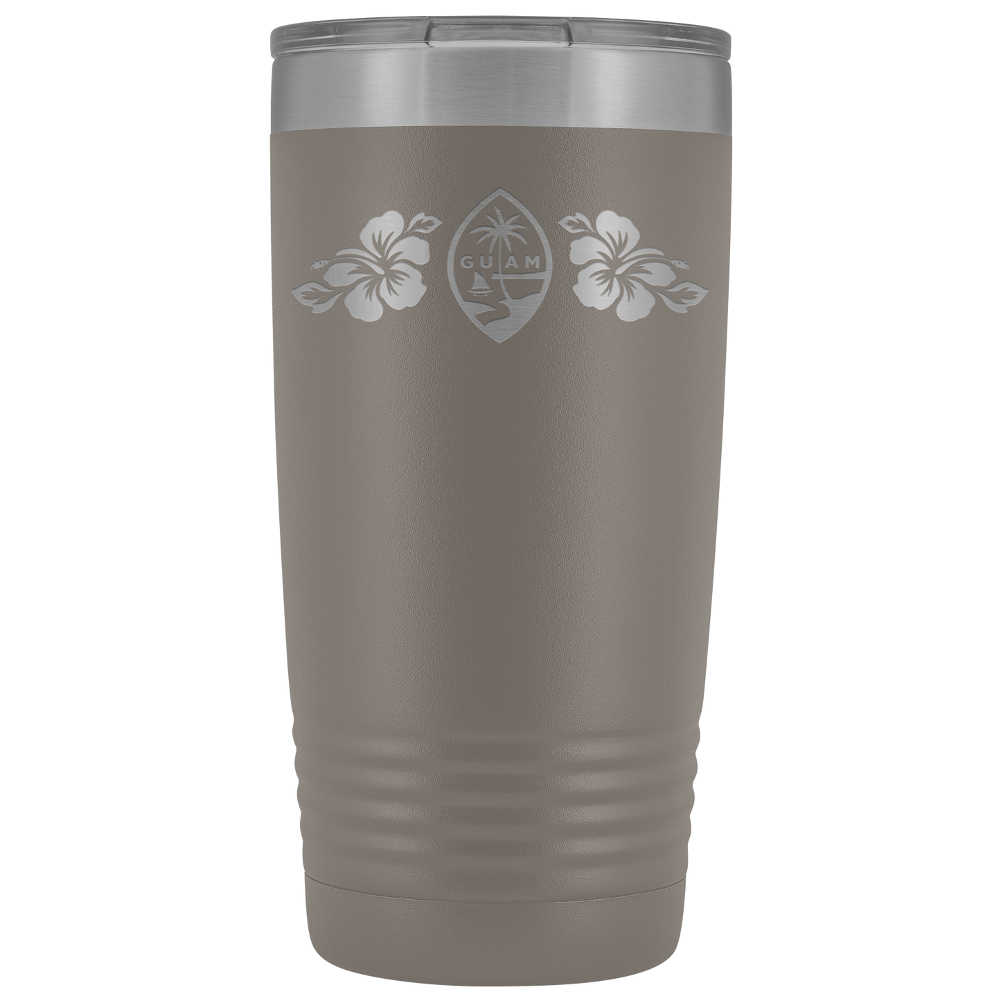 Guam Seal Hibiscus 20oz Tumbler