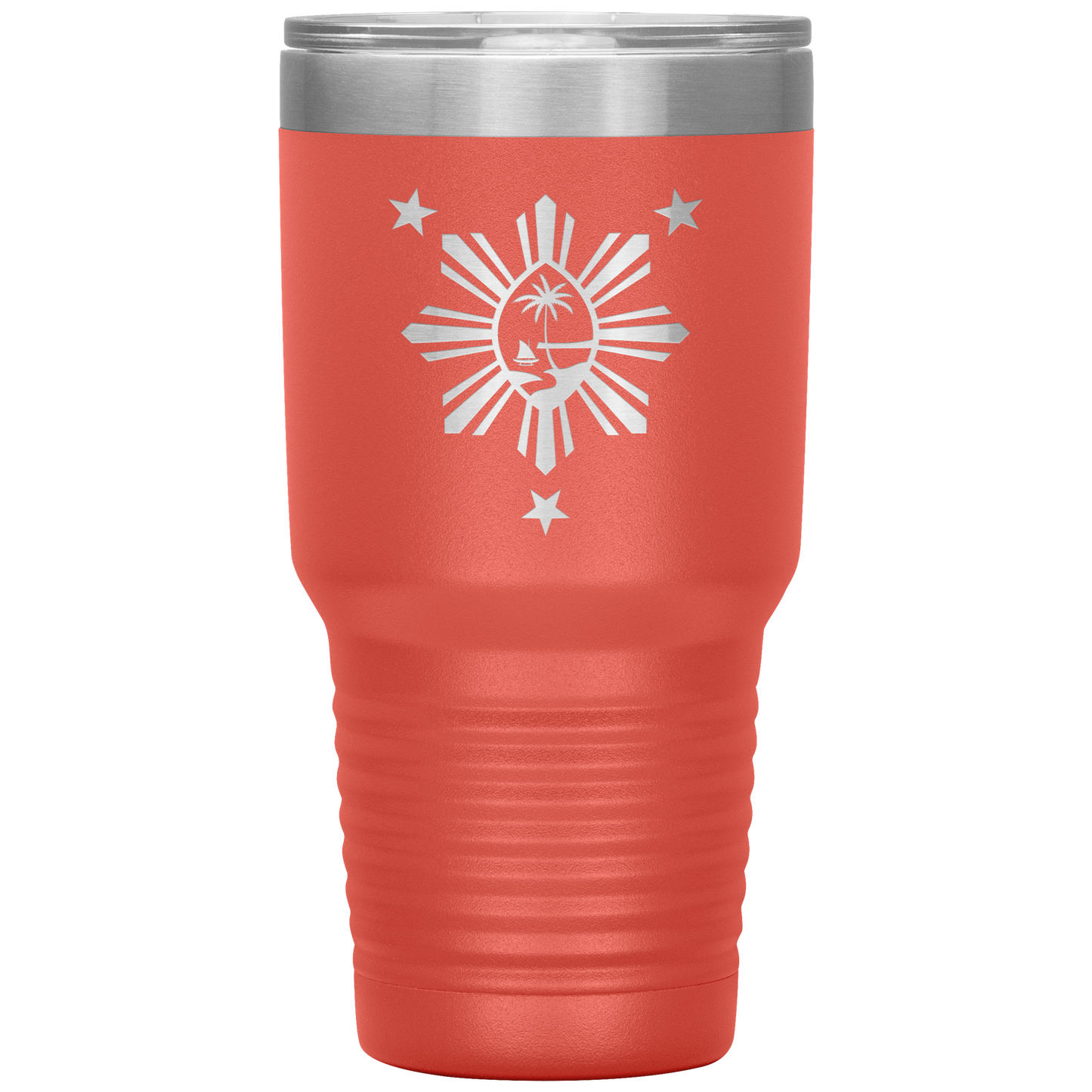 Guam Philippines 30oz Tumbler