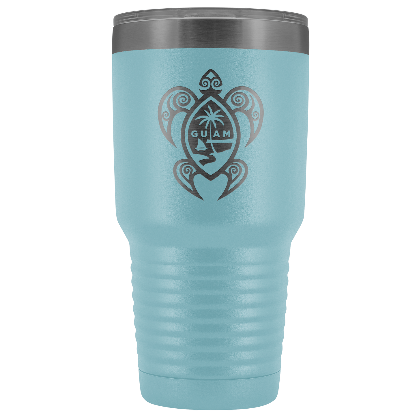 Guam Tribal Sea Turtle 30oz Tumbler