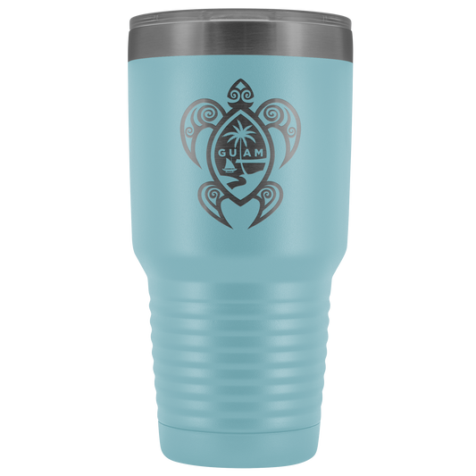 Guam Tribal Sea Turtle 30oz Tumbler